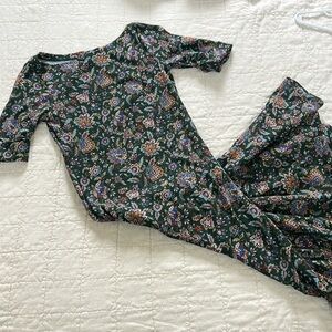 Cottagecore Boatneck Vintage Ralph Lauren Knit Dress